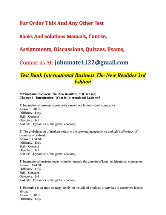Business Education International : 国际商务教育
