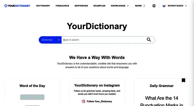 YourDictionary.Com : yourdictionary.com网站