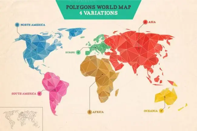World Polygons : 世界多边形