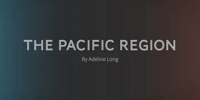 Pacific Region Conference : 太平洋地区会议