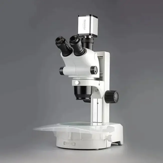 Zoom Stereo Trinocular Microscope : 变焦立体三目显微镜