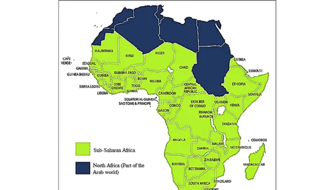 Subsaharan : 撒哈拉沙漠以南的