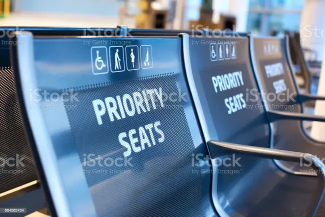 Priority Seating : 优先座位