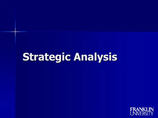Strategic Tactical Analysis Group : 战略战术分析组