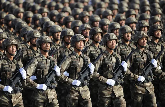 Chinese Liberation Army : 中国解放军