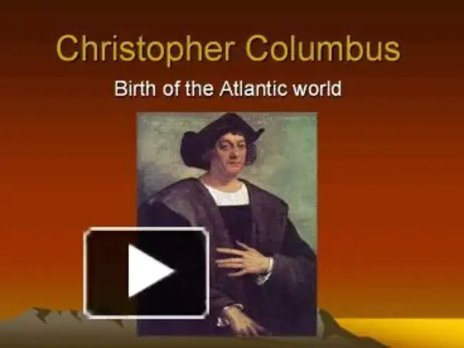 Christopher Columbus : 克里斯托弗·哥伦布