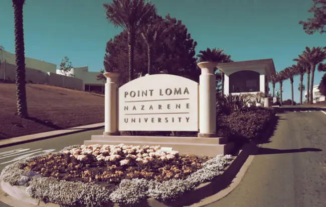 Point Loma Nazarene College : Point Loma Nazarene学院