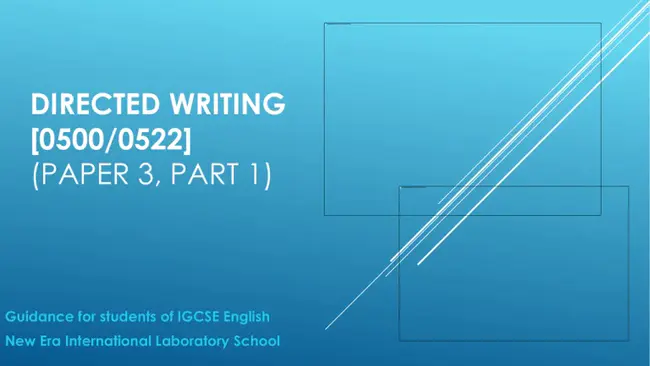 Directed Reading Thinking Activity : 定向阅读思维活动