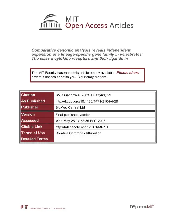 Comparative Genomic Analysis Tools : 比较基因组分析工具