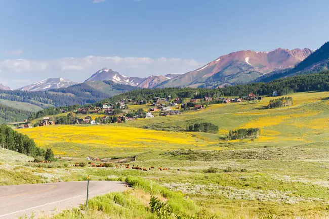 Gunnison Aviation Weather Reporting Station, Gunnison, Colorado USA : 美国科罗拉多州甘尼森市甘尼森航空气象报告站