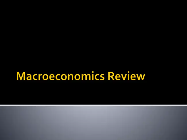 Macroeconomics and Policy Assessment Skills : 宏观经济与政策评估技能