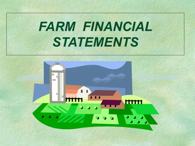 Farm Financial Analysis Training : 农场财务分析培训