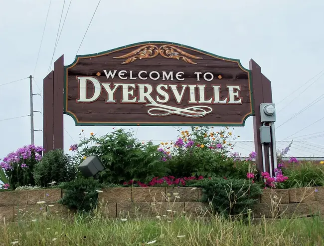 Dyersville, IA : IA戴尔斯维尔