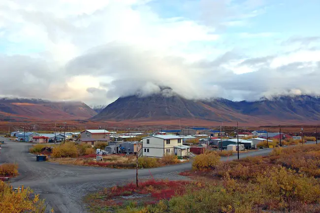 Anaktuvuk Pass, AK : 阿纳克图夫克山口，AK