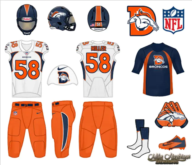 Denver Broncos : 丹佛野马队