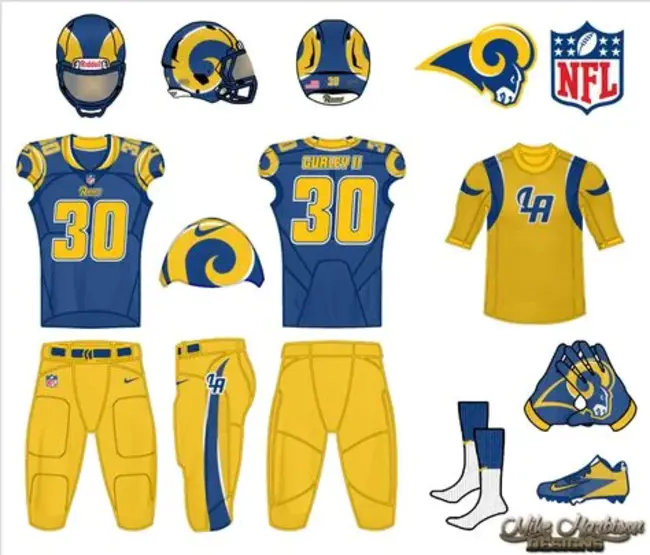 Los Angeles Rams : 洛杉矶公羊队