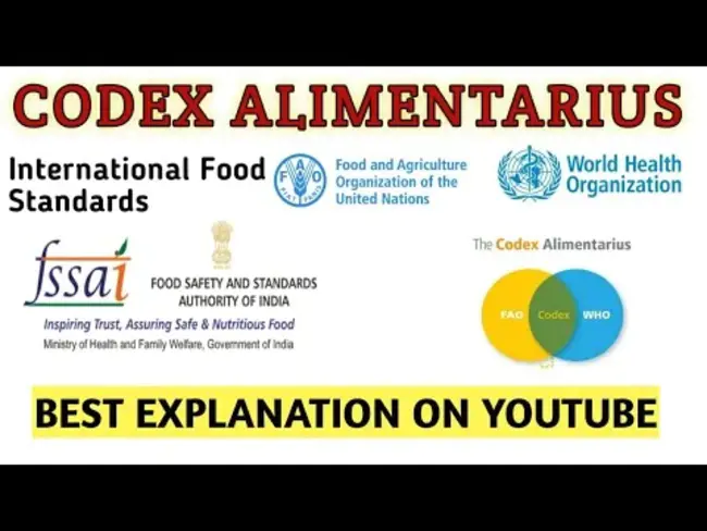 Codex Committee on Food Additives : 国际食品添加剂法典委员会