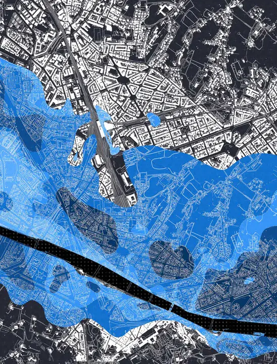 Indicative Flood Map : 指示洪水图