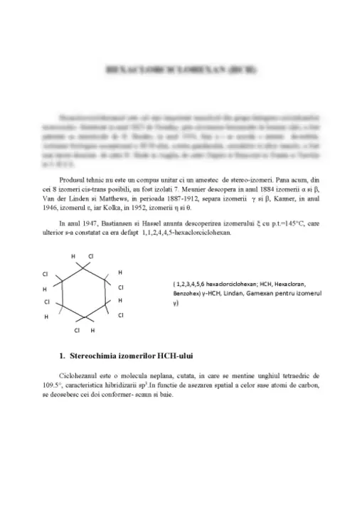 HexaClorcicloHexan : 六氯氯氯己烷