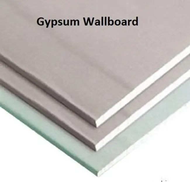 Gypsum Wall Board : 石膏墙板