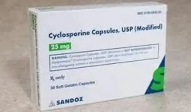 CycloSporin A : 环孢菌素A