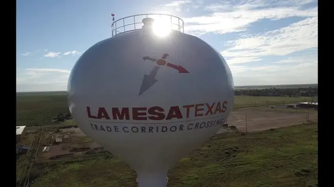 Lamesa Municipal Airport, Lamesa, Texas USA : 美国德克萨斯州拉姆萨市拉姆萨市政机场