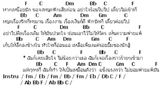 ประธาน : 微弱又微弱