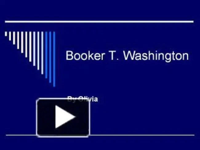 Booker T. Washington : 布克·华盛顿