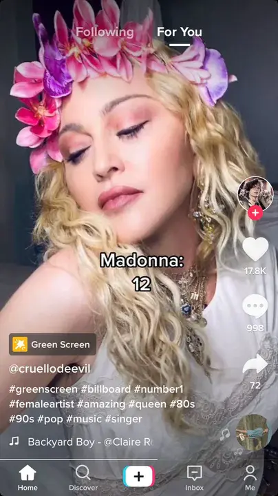 Not Your Pre-Madonna : 不是你的前麦当娜