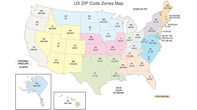 Zip Code : 邮政编码