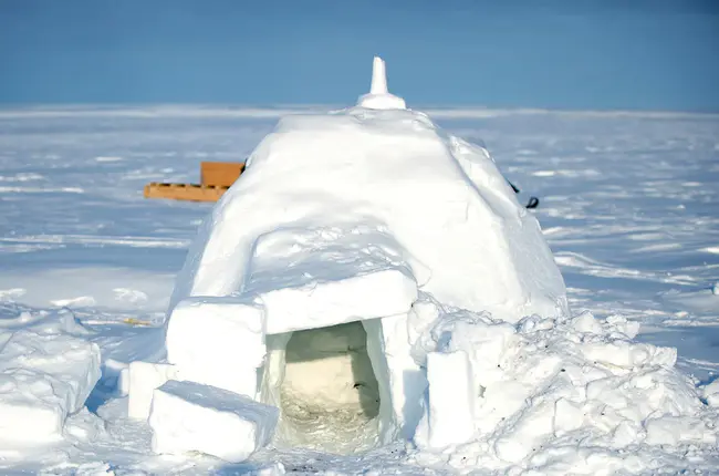 Igloo Passive Thermal Control Section : 冰屋被动式热控部分