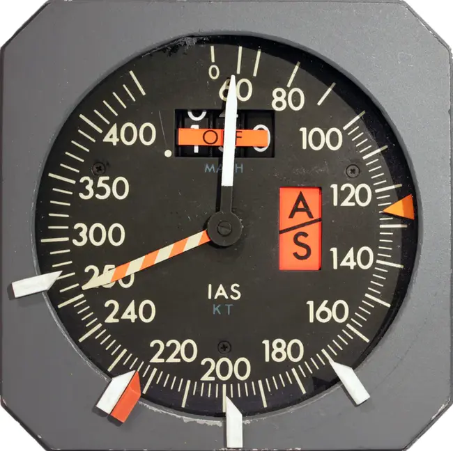 Knots Indicated AirSpeed : 指示空速的节数