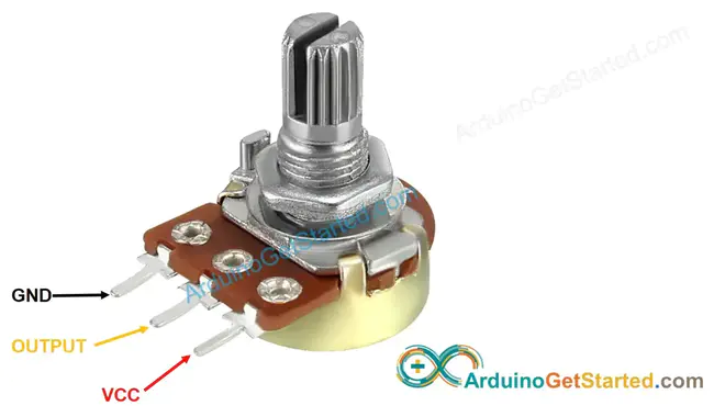 Potentiometer : 电位计