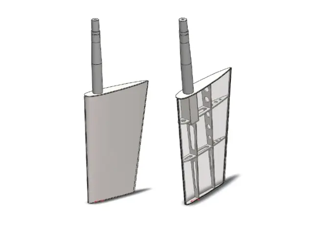 Rudder Reference Line : 方向舵基准线