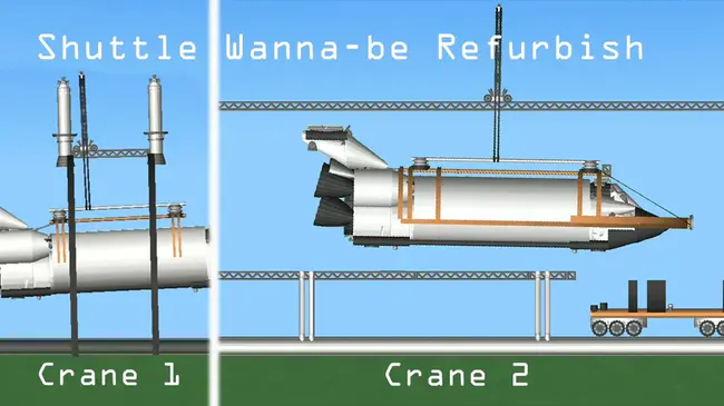 Shuttle Engineering Simulation : 航天飞机工程仿真