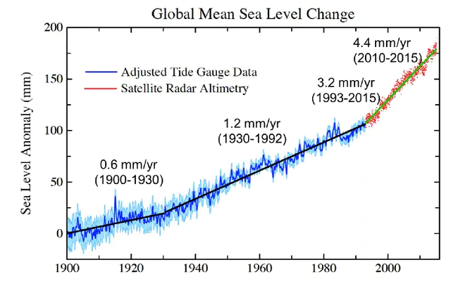 Sea Level : 海平面