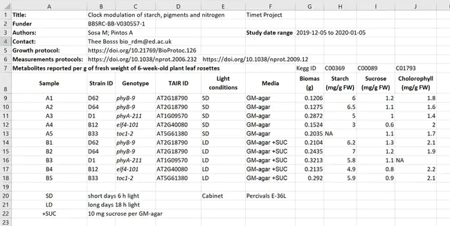 Vehicle Data Table : 车辆数据表