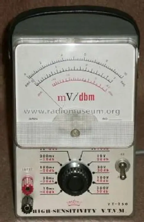 Vacuum Tube VoltMeter : 真空管电压表