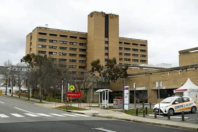 Community Hospital Heliport, Anderson, Indiana USA : 美国印第安纳州安德森市直升机场社区医院