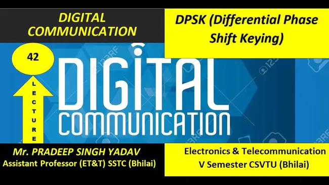 Differential Phase-Shift Keying : 差分移相键控