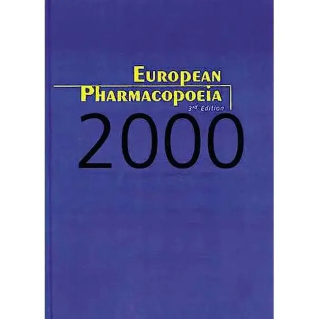 European Pharmacopoeia : 欧洲药典