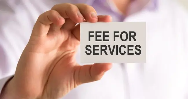 Fee-For-Service : 服务费