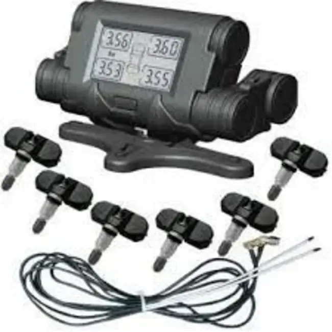 Tire Pressure and Temperature Monitoring System : 轮胎压力和温度监测系统