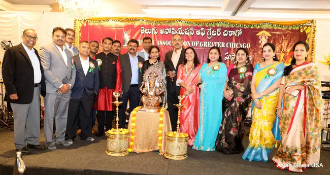 Chicago Telugu Association : 芝加哥泰卢固协会