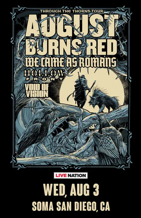 August Burns Red : 八月烧红了
