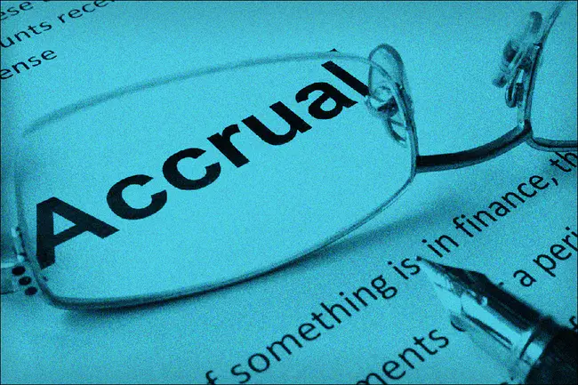 Accrual : 增加物