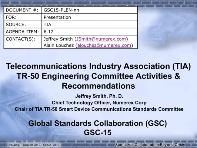 National Telecommunications Management Structure : 国家电信管理结构