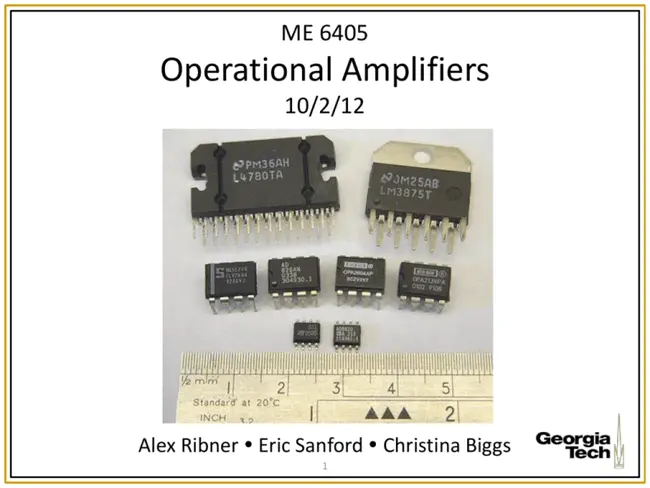 OPerational SUMming amplifier : 运算求和放大器