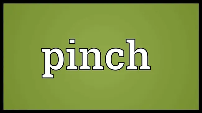 Pinch : 捏