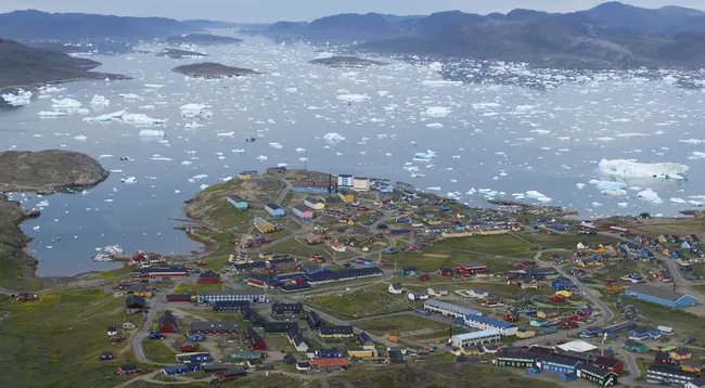 Narssaq, Greenland : 格陵兰纳萨克